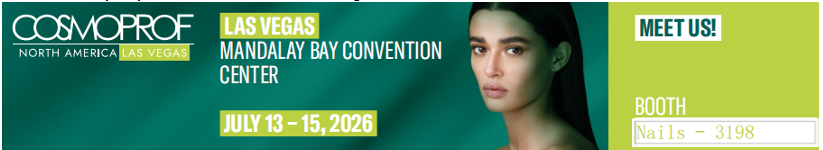 ​Cosmoprof Las Vegas 2026 (13.–15. juuli): Joyrich / Best Brush esitleb kohandatud professionaalseid küüneharju B2B hulgimüügi- ja privaatsete kaubamärkide partneritele